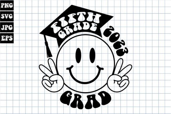 Fifth Grade Graduation 2023: A Versatile Graphic for Local Business Branding