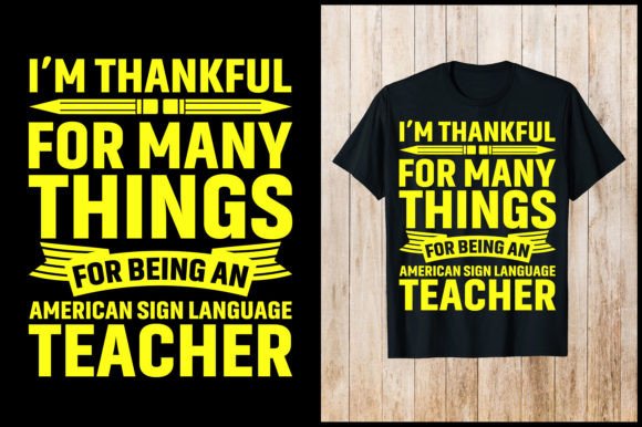 I Am Thankful for Many Things T-Shirt Graphics