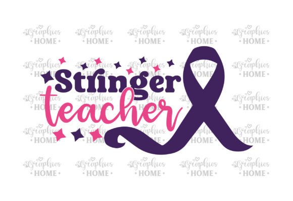 Stringer Teacher Cancer Svg Graphics