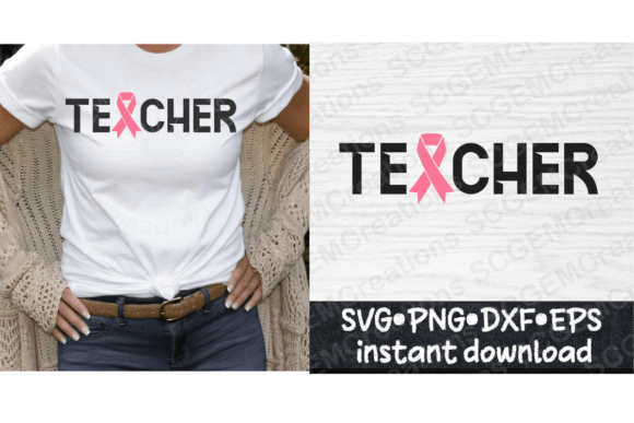 Teacher Cancer SVG Graphics
